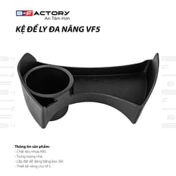 Khay Đựng Ly Đa Năng VF5  B-Factory, Hộp Để Đồ Hốc Để Ly Móc Treo Đồ Xe VinFast VF5 4