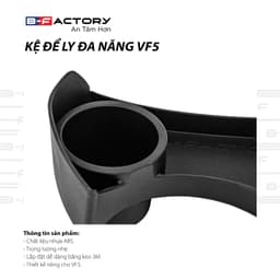 Khay Đựng Ly Đa Năng VF5  B-Factory, Hộp Để Đồ Hốc Để Ly Móc Treo Đồ Xe VinFast VF5 3