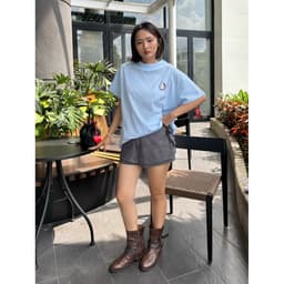 Áo thun BOXY Local Brand VEQISTU "Mèo Râu" Áo Thun Boxy Form Rộng Unisex Nam Nữ Tay Ngắn  250Gsm Cotton 4