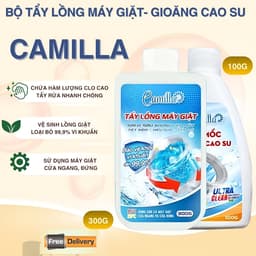 Bột Tẩy Lồng Máy Giặt ,Tẩy Gioăng Cao Su Camilla 300G – Sạch Cặn Bẩn, Khử Mùi, Diệt Khuẩn 1