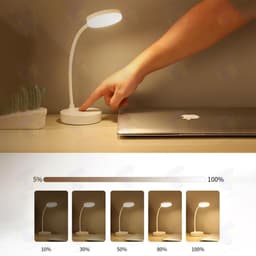 Đèn Bàn Học LED Đọc Sách Làm Việc Chống Cận Bảo Vệ Mắt Triều Cường  Cảm Ứng Cấp Độ Điều Chỉnh Vùng Sáng 4