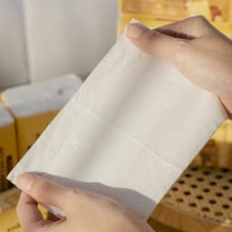 [ TOBE ] Gói giấy để bàn cao cấp dai dày 4 lớp , trắng tự nhiên không mùi 300 tờ 4