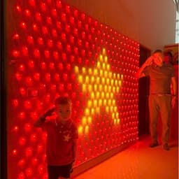 Led Lá Cờ Việt Nam Rộng 2,7Mét Cao 1,8 Mét ,Đèn Cờ Tổ Quốc ,Quốc Kỳ Việt Nam 1