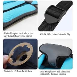 Ghế ô tô cho bé - Đai an toàn cho em bé, trẻ em trên xe hơi phù hợp mọi loại xe 5