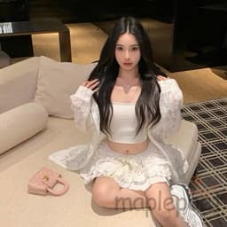 Xukadress_Set trắng tầng, set bộ sang chảnh, set đồ năng động cá tính 3
