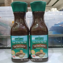 sinh tố me hạt đác (Golden farm) chai 1lít , dokhogiasi 6