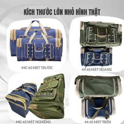 Túi xách du lịch cỡ đại - trung BIG-OXFORD sang trọng BOF10 Shalla 7