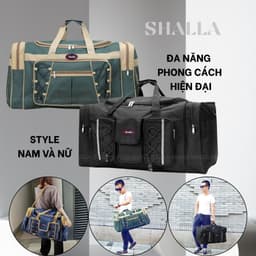 Túi xách du lịch cỡ đại - trung BIG-OXFORD sang trọng BOF10 Shalla 8