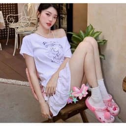 Dép sục lop-py cho mẹ và bé siêu xinh (hàng chuẩn l1 full box) 3