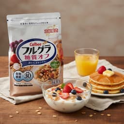 Ngũ cốc trái cây Calbee 600g 7