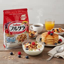 Ngũ cốc trái cây Calbee 600g 4