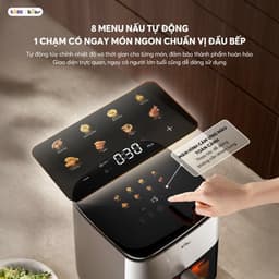 Nồi Chiên Không Dầu Bear AF-5H20J75, 6Lit - 2100w, 8 Chế Độ Nấu - Điều Khiển Cảm Ứng, Hàng Chính Hãng 3