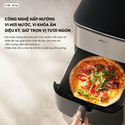Nồi Chiên Không Dầu Bear AF-5H20J75, 6Lit - 2100w, 8 Chế Độ Nấu - Điều Khiển Cảm Ứng, Hàng Chính Hãng 9
