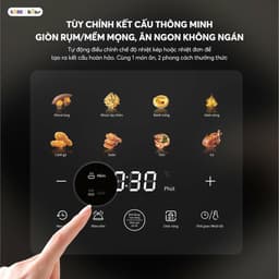 Nồi Chiên Không Dầu Bear AF-5H20J75, 6Lit - 2100w, 8 Chế Độ Nấu - Điều Khiển Cảm Ứng, Hàng Chính Hãng 8
