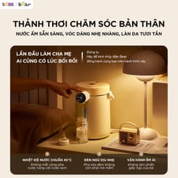 Bình Thủy Điện Bear EWB-5H30C60, 3Lit - 1350w Đun Sôi Khử Clo Siêu Nhanh Giữ Nhiệt Tốt, Hàng Chính Hãng 6