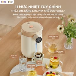 Bình Thủy Điện Bear EWB-5H30C60, 3Lit - 1350w Đun Sôi Khử Clo Siêu Nhanh Giữ Nhiệt Tốt, Hàng Chính Hãng 2