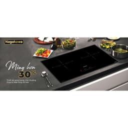 Bếp đôi điện từ Nagakawa UltraSlim NK2C21M | Bếp từ đôi nhập khẩu từ Malaysia | BH 5 năm tại nhà 5