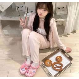 Dép sục lop-py cho mẹ và bé siêu xinh (hàng chuẩn l1 full box) 5
