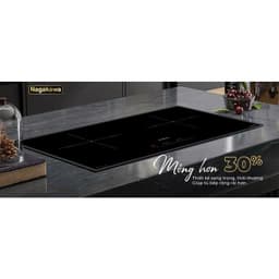 Bếp đôi điện từ Nagakawa UltraSlim NK2C26MB | Nhập Khẩu từ  MALAYSIA | Hệ điều hành kép | BH 5 năm 3