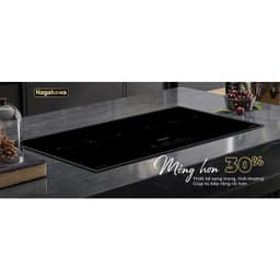 Bếp đôi điện từ Nagakawa UltraSlim NK2C28M | Nhập khẩu Malaysia | Hệ điều hành kép | BH 5 năm tại nà 4