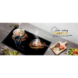 Bếp đôi điện từ Nagakawa UltraSlim NK2C28M | Nhập khẩu Malaysia | Hệ điều hành kép | BH 5 năm tại nà 6