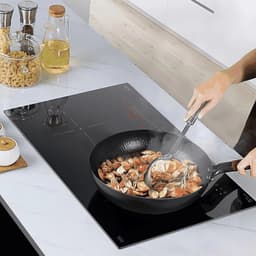 Bếp đôi điện từ Nagakawa NK2C06MS | Nhập khẩu Malaysia | Mặt kính ĐỨC | BH tại nhà 5 năm 6