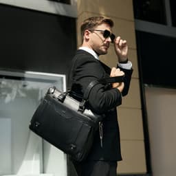 [4-25/9 TẶNG QUÀ TRUNG THU 599K] Túi Bao Tử Nam LECOS LT15 Da Cao Cấp Đeo Ngực Đeo Lưng Thời Thượng 4