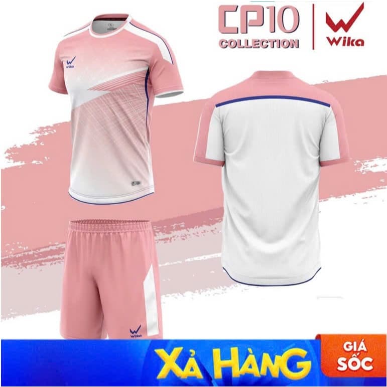 Áo Đá Bóng Wika Cp10 Công Phượng Form Chuẩn Việt, In Pu Phản Quang, Chất Liệu Wikarotex Cao Cấp Thoải Mái A2021-2