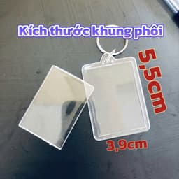 Móc khoá in ảnh photobooth theo yêu cầu- (gửi ảnh qua phần chatt với shop) 8