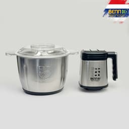 Máy Xay Thịt Làm Ruốc Cối Inox 3L Bennix BN-88MG, Máy Xay Rau Củ Thịt Cá Đa Năng Công Suất 400W 4