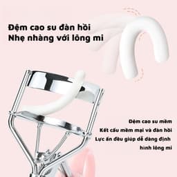 Mooekiss  Kẹp mi giúp mi cong và giữ nếp lâu dài. 4