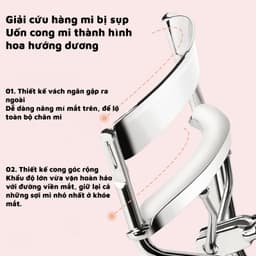 Mooekiss  Kẹp mi giúp mi cong và giữ nếp lâu dài. 5