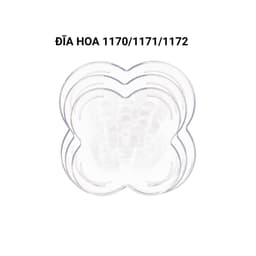 Đĩa Nhựa Trong Suốt Việt Nhật Hokori 1170/1/2/3/4/5, Đĩa Hoa Đựng Trái Cây Trang Trí - DOMUS 5