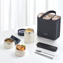 Bộ 3 Hộp Cơm LocknLock LHC8014IVY 1020ml, Hàng Chính Hãng, Kèm Muỗng Đũa Và Túi - JoyMall 4
