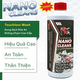 Xịt Vệ Sinh Nội Ngoại Thất Ô Tô Đa Năng NANO CLEANS 500ml – Làm Sạch Ghế, Taplo, Trần Xe, Vỏ Xe 8