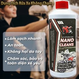 Xịt Vệ Sinh Nội Ngoại Thất Ô Tô Đa Năng NANO CLEANS 500ml – Làm Sạch Ghế, Taplo, Trần Xe, Vỏ Xe 2