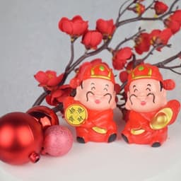 Cụ Rồng Hút Lộc Bình An - Ông Thần Tài, Hũ lộc Vàng, Mèo Vẫy Nhựa, Mèo Đèn Led [VINBEO] 5