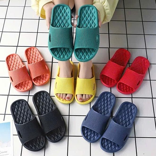 Dép Xốp Đi trong nhà, Văn Phòng EVA họa tiết TĂM TRÁM chống trơn trượt, chống nước
