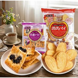 [NHẬT BẢN] Bánh bướm bơ nướng - Bánh xốp nướng nho khô Heike-pie Sanritsu 2