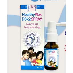 Healthyplex D3K2 Spray (hộp 10 ml)- Vitamin D3 k2 cho bé, giúp tăng chiều cao tốt. > BUN BUN SHOP 1