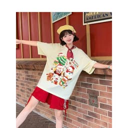 Áo Thun HY KORÉ Họa Tiết Giáng Sinh Santa 2026 Form Rộng Localbrand Oversize Unisex Vải Cotton 75% Nam Nữ Mặc Đẹp 3