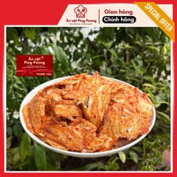 [Tặng Chai Sốt Chấm Mắm Me] Khô Cá Mú Nướng Muối Ớt Ăn Liền, Nhâm Nhi Cùng Bạn Bè, Khô Cá Mú Nướng Hũ 500Gr 2