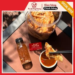 [Tặng Chai Sốt Chấm Mắm Me] Khô Cá Mú Nướng Muối Ớt Ăn Liền, Nhâm Nhi Cùng Bạn Bè, Khô Cá Mú Nướng Hũ 500Gr 5