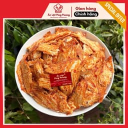 [Tặng Chai Sốt Chấm Mắm Me] Khô Cá Mú Nướng Muối Ớt Ăn Liền, Nhâm Nhi Cùng Bạn Bè, Khô Cá Mú Nướng Hũ 500Gr 6