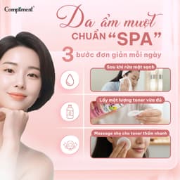 Toner Glycolic Acid 10% Compliment - Dưỡng Ẩm, Cân Bằng Độ pH, Mờ Thâm Nám, Tái Tạo Làn Da 200ml 6