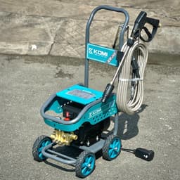 Máy Rửa Xe 3200W KOMI KM-34S lõi đồng 100% có bánh xe di chuyển tiện lợi, lưu lượng 11L/p có CB chống giật BH 12 tháng 3