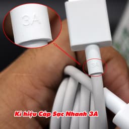 [Chính Hãng] Cáp Sạc Nhanh 33W Xia0mi 3A Mi Turbo Charge USB Type-C Lõi Cam ZIN 7