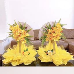 Combo 10c Quạt Gô Hương Xêp Quạt Trâm Cô Trang, Múa Văn Nghệ, Làm Tháp Bánh, Quà Cưới, Phụ Kiện Chụp Anh Trang Trí 4