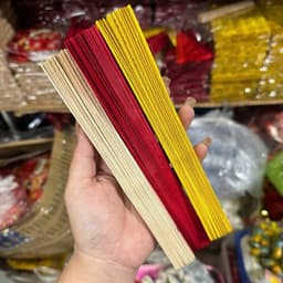 Combo 10c Quạt Gô Hương Xêp Quạt Trâm Cô Trang, Múa Văn Nghệ, Làm Tháp Bánh, Quà Cưới, Phụ Kiện Chụp Anh Trang Trí 2
