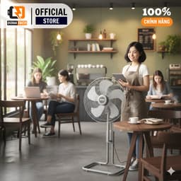Quạt sàn Senko SL1830 5 cánh 75W gió mạnh chính hãng điều chỉnh chiều cao bảo hành 24 tháng 6